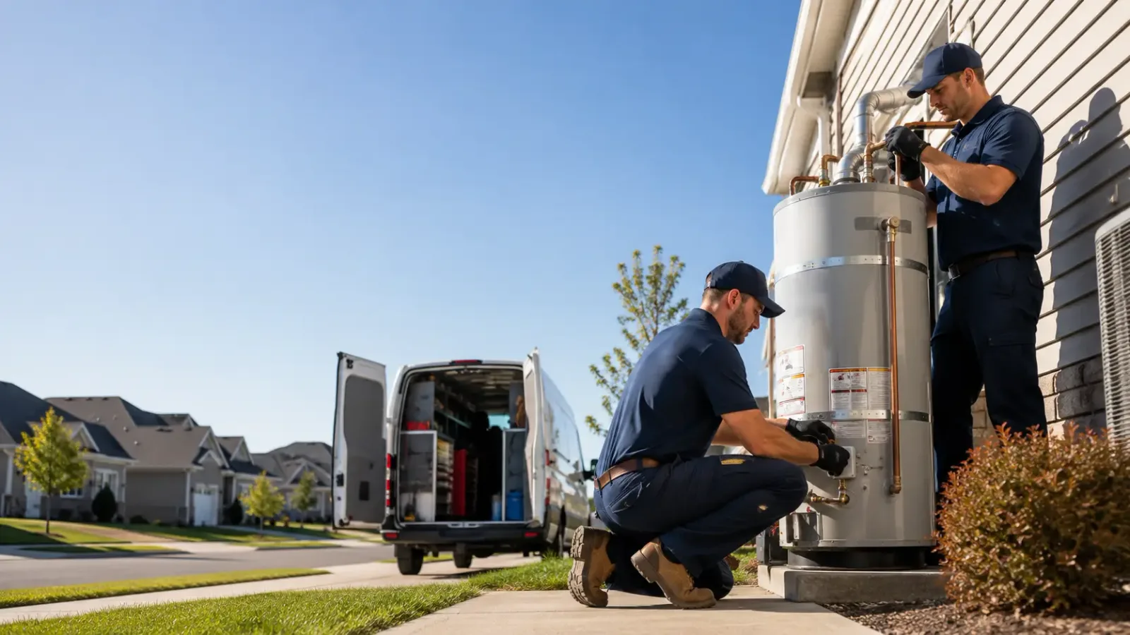 Water Heater Installation in Newhall, IA